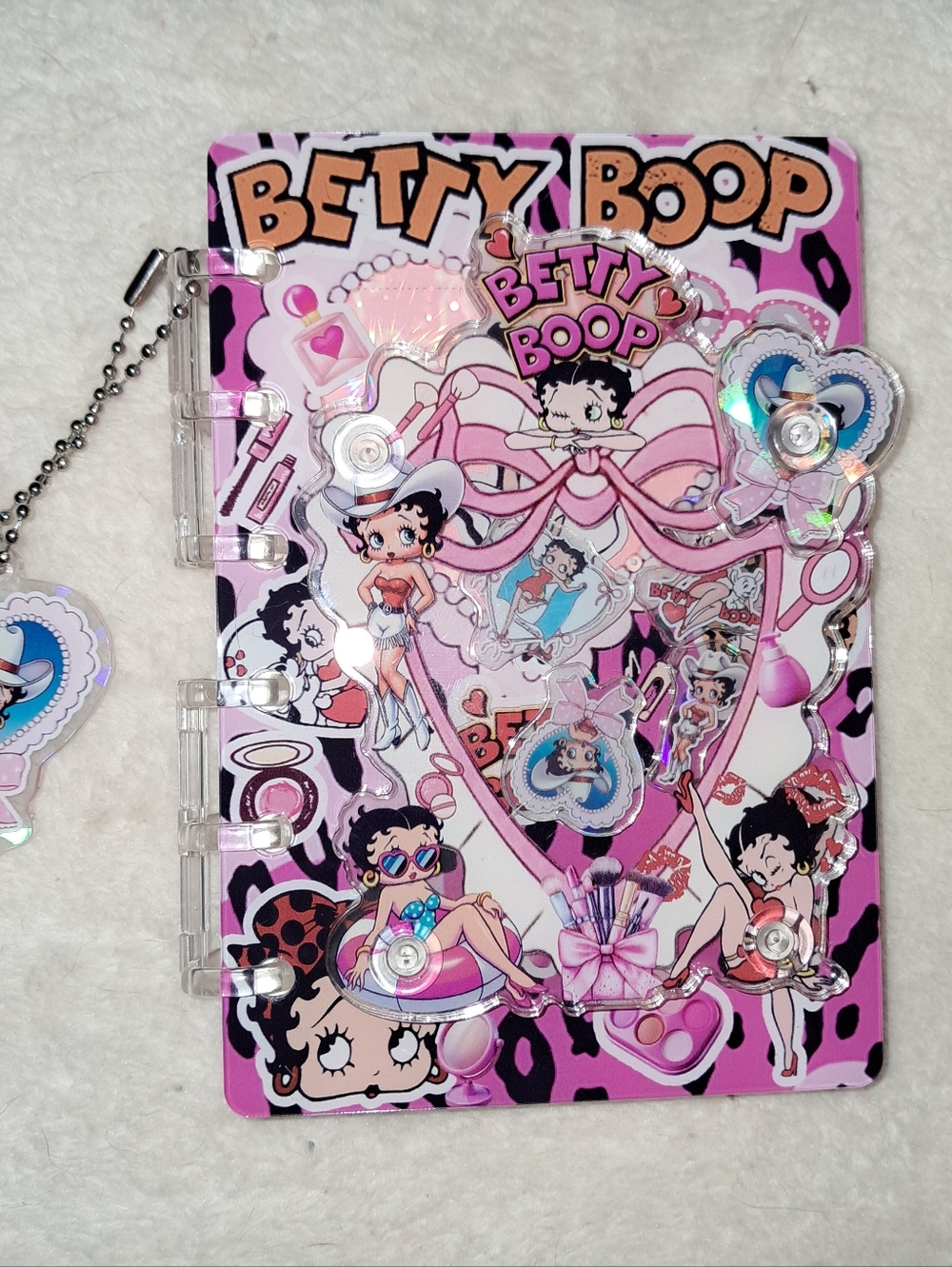 New! Betty Boop A7 Shaker Notebook